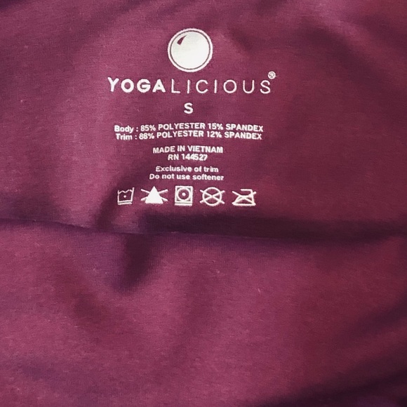 Yogalicious mesh detail 7/8 leggings - Picture 5 of 9